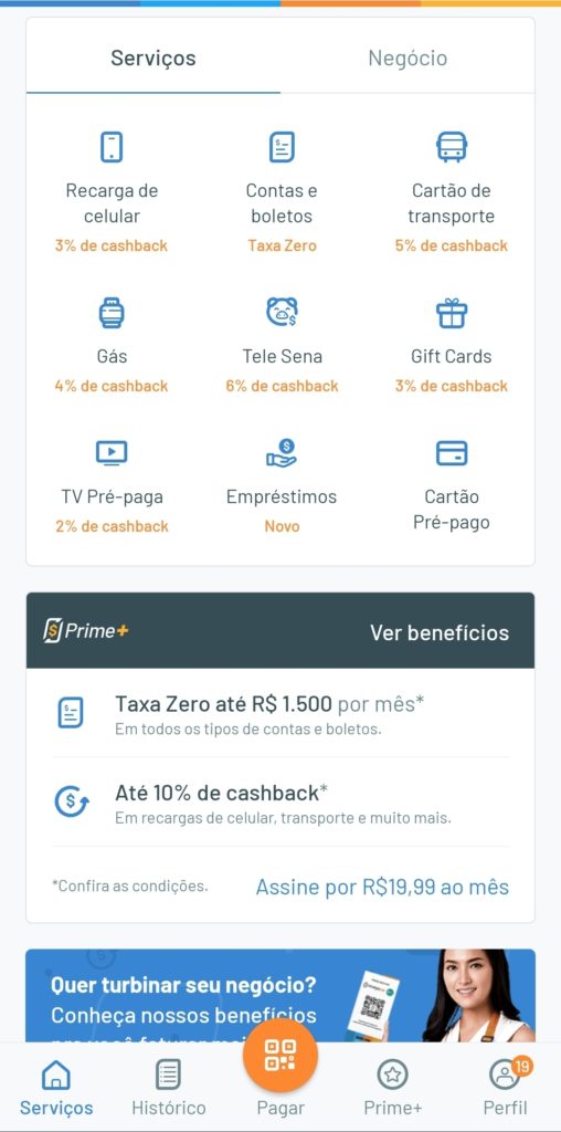 RecargaPay está dando R$ 10 de desconto em recargas de celular