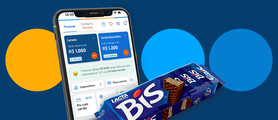 RecargaPay Blog | BIS Dourado: ganhe até 1 ano de chocolate grátis e prêmios na sua conta RecargaPay!