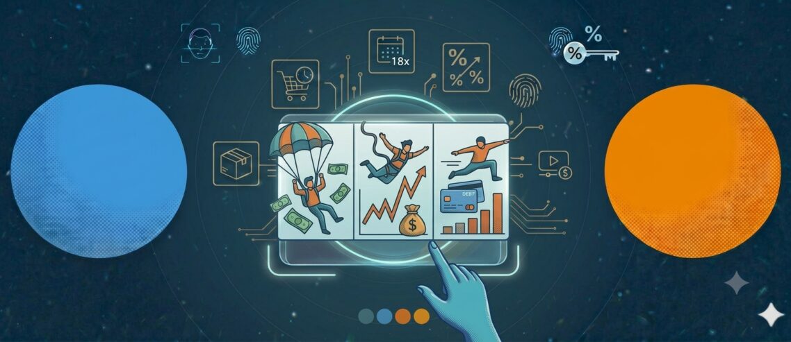 Blog RecargaPay | Paraquedismo, escalada, parkour: qual esporte radical seria sua vida financeira?